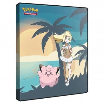 Lillie and Clefairy 9 kišenių albumas Pokémon Ultra Pro